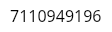 permit number
