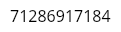 permit number