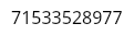 permit number